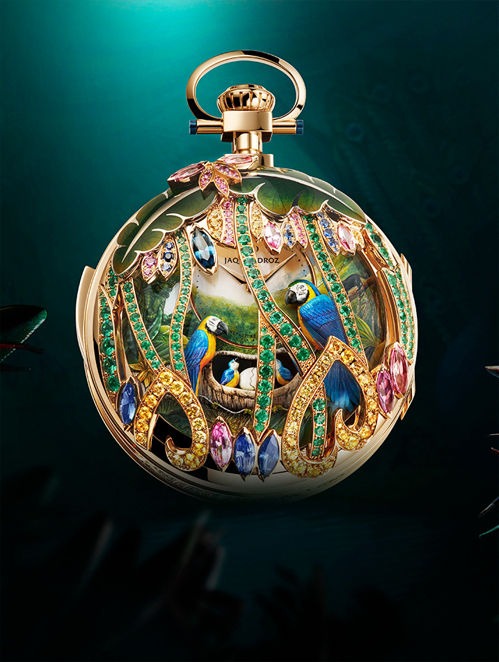 鹦鹉自动玩偶三问怀表