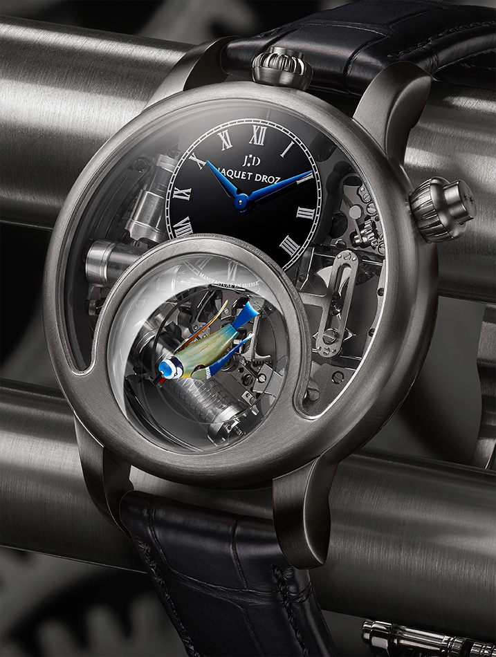 迷人的时光之鸟钛金属版腕表