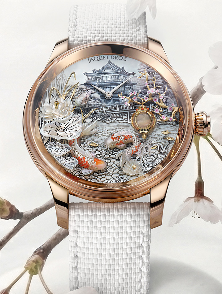 Petite Heure Minute Red Gold - Japanese Garden