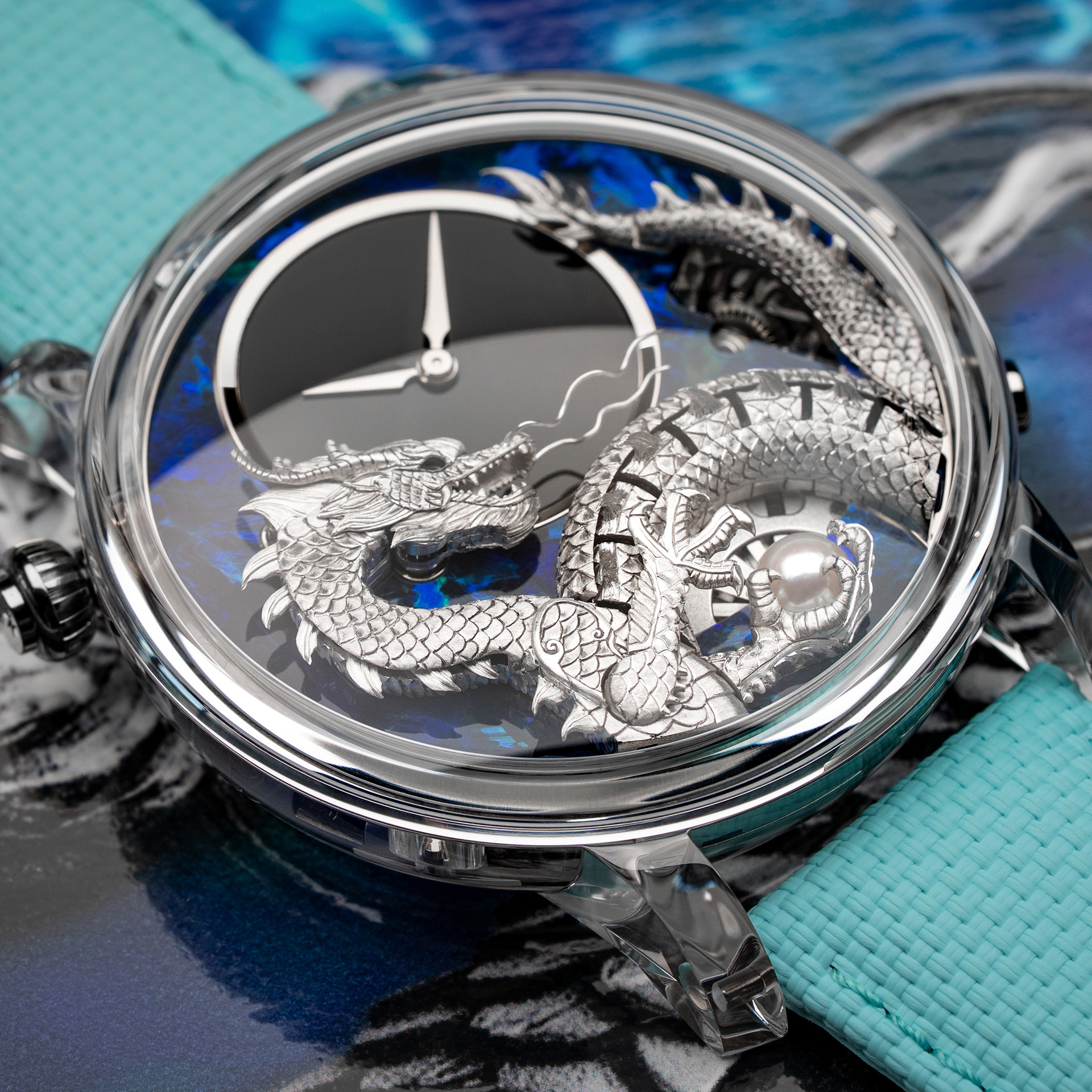 Imperial Dragon Automaton Sapphire – Opal