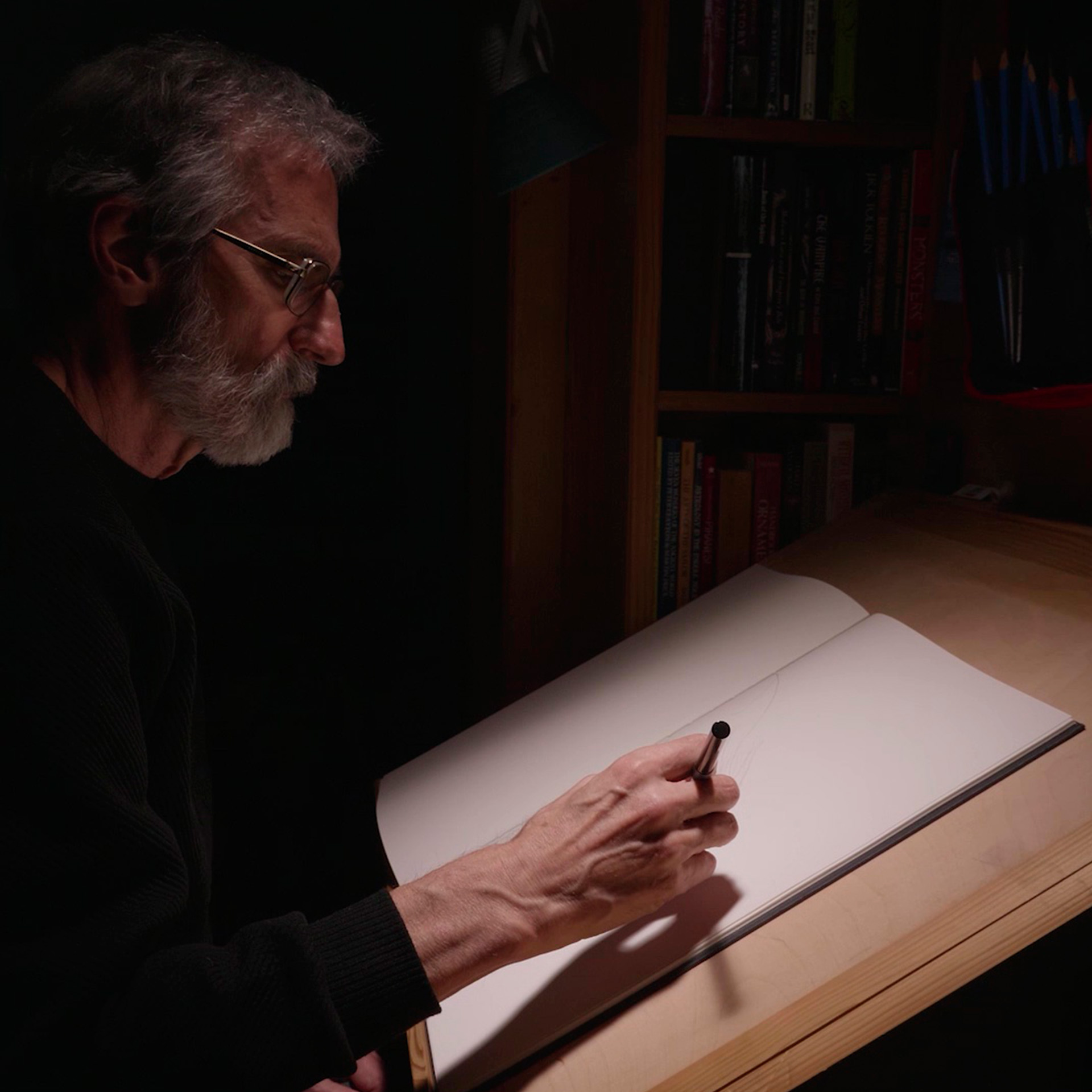 Tourbillon Dragon White Gold - John Howe