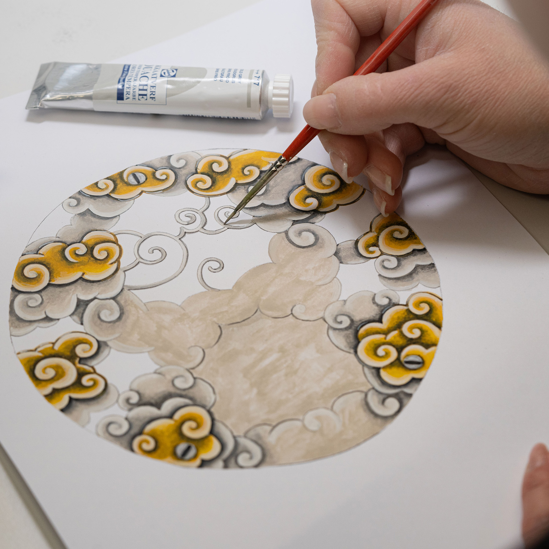 Tourbillon Skelet Red Gold - Dragon Mask