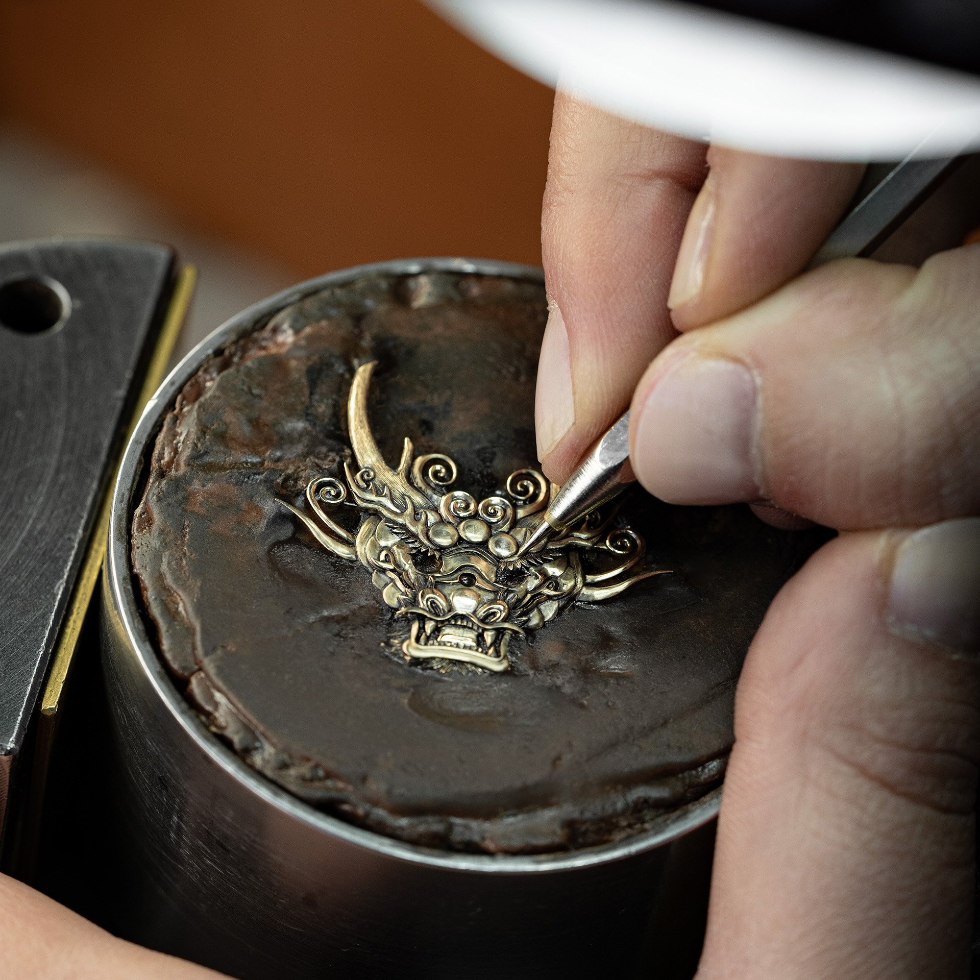Tourbillon Skelet Red Gold - Dragon Mask