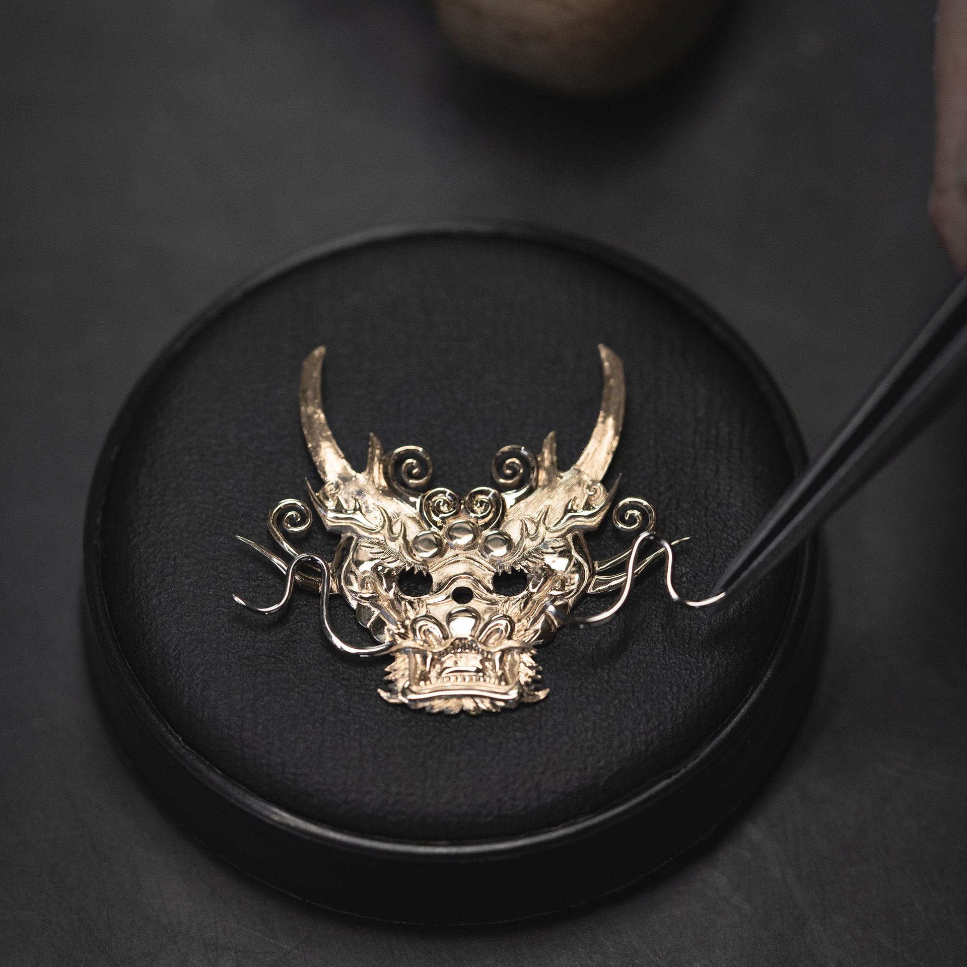 Tourbillon Skelet Red Gold - Dragon Mask