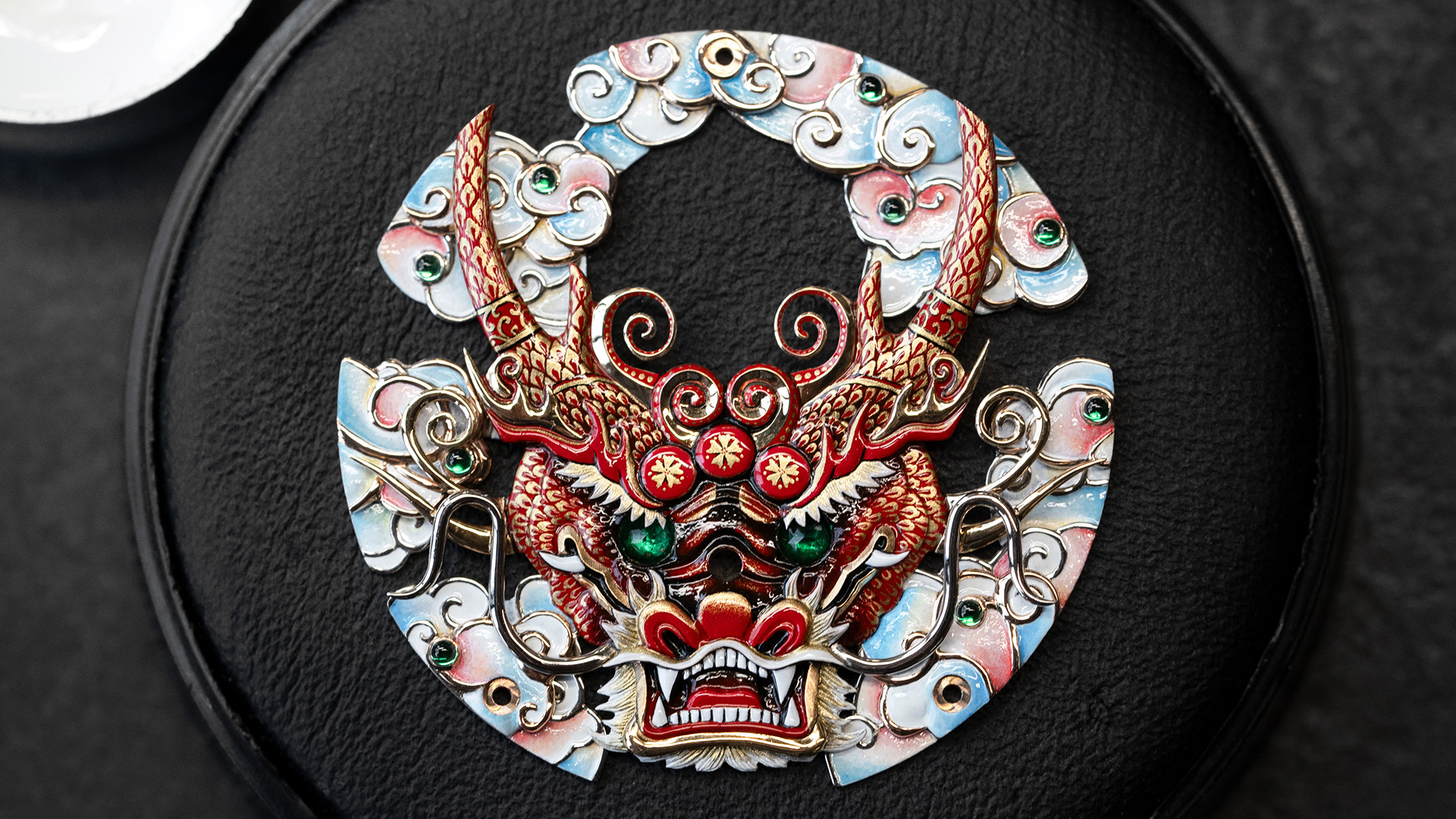 Tourbillon Skelet Red Gold - Dragon Mask