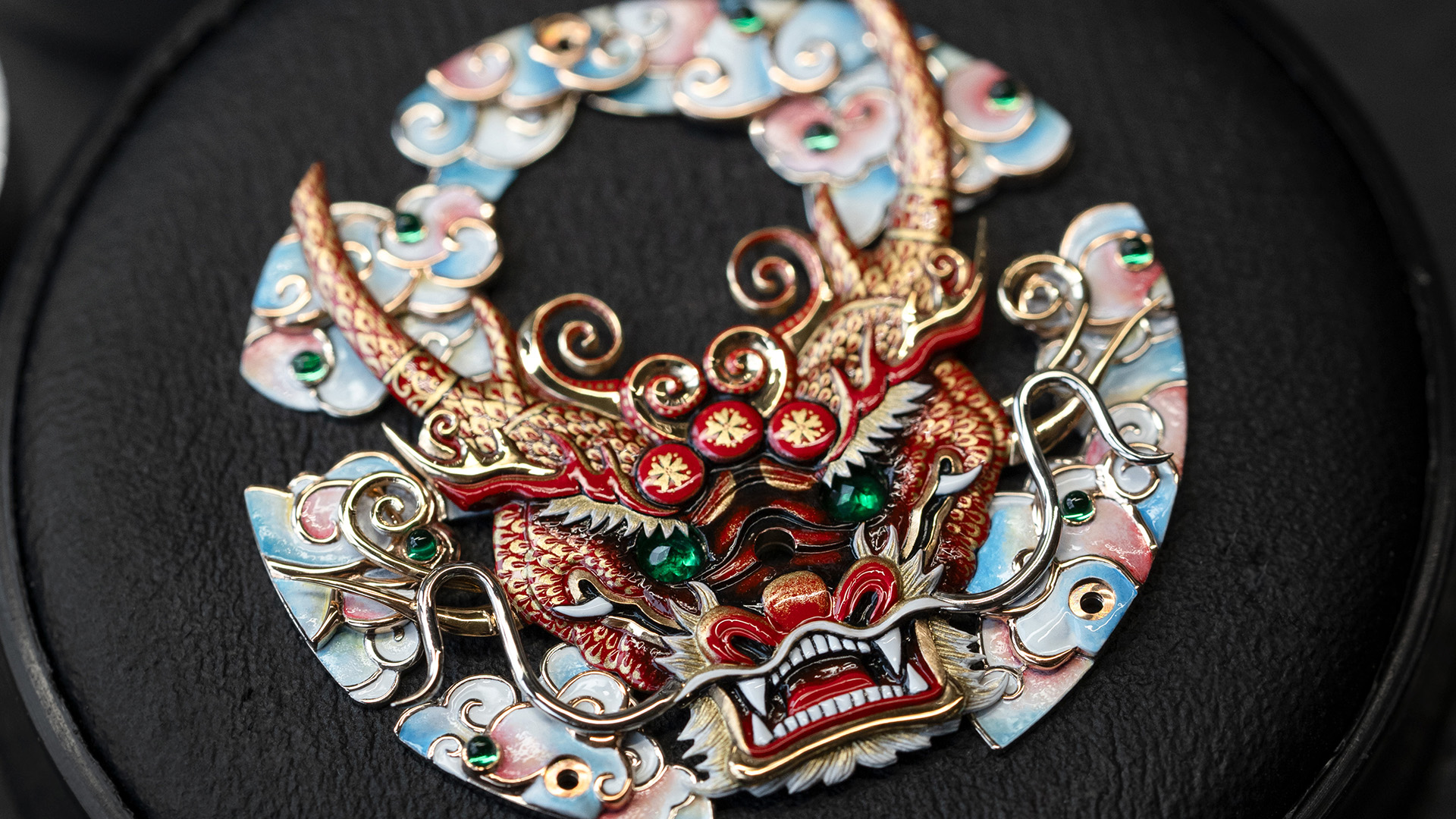 Tourbillon Skelet Red Gold - Dragon Mask