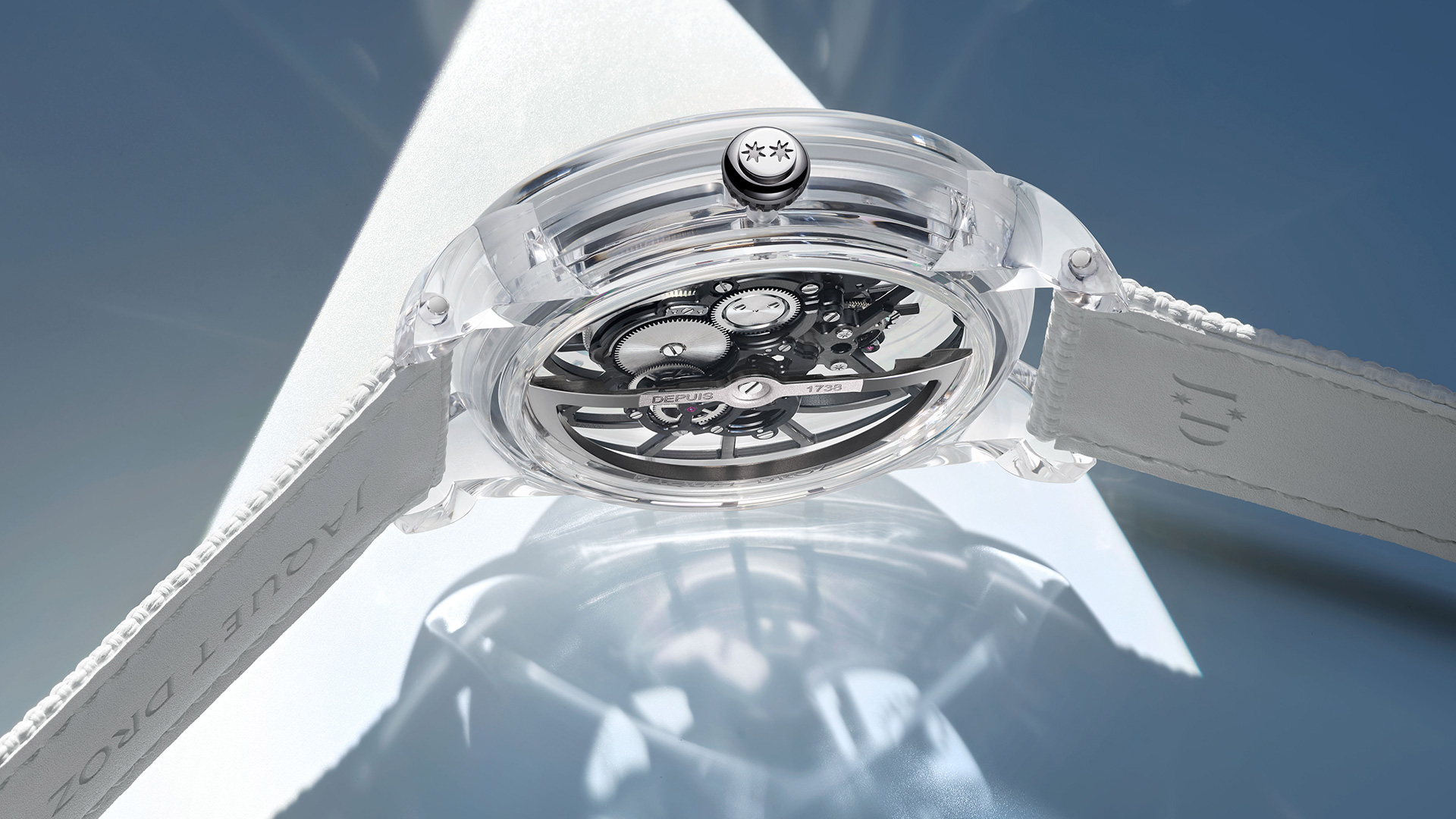 Tourbillon Skelet Sapphire Opal