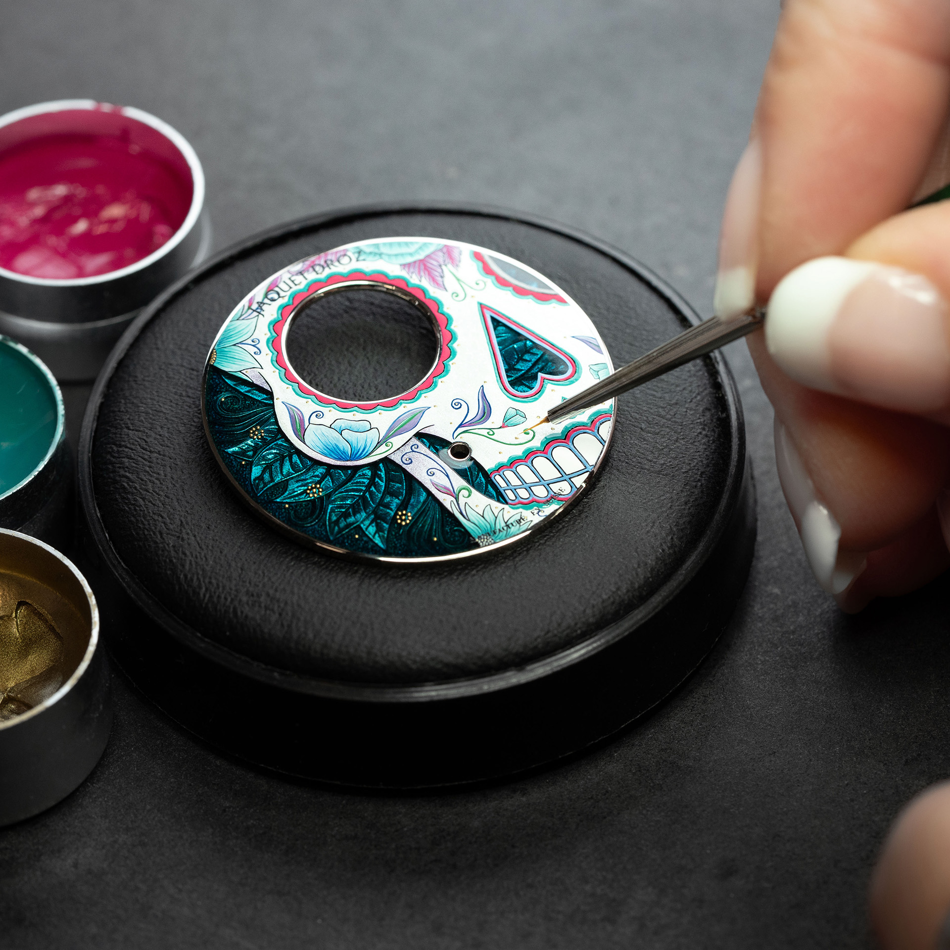 Tourbillon Red Gold - Catrina Skull