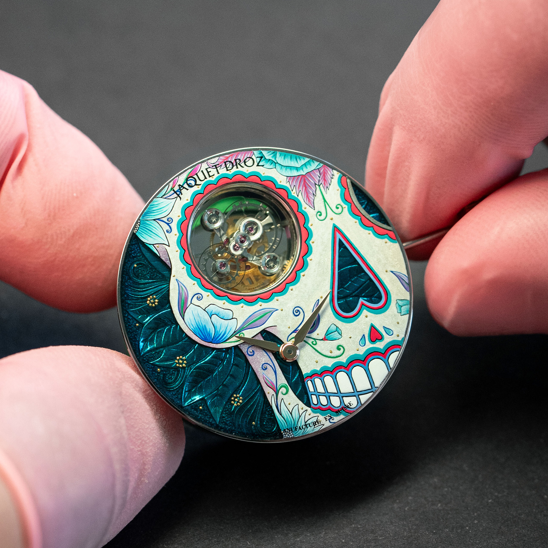Tourbillon Red Gold - Catrina Skull