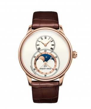 j007533200, grande seconde moon ivory enamel, front