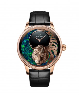 Jaquet Droz, Relief Petite Heure Minute Tiger, J005023300, Front