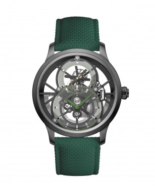 Jaquet Droz, Tourbillon Skelet Ceramic, J0135250011, Front